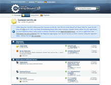 Tablet Screenshot of forum.gameserverinfo.de